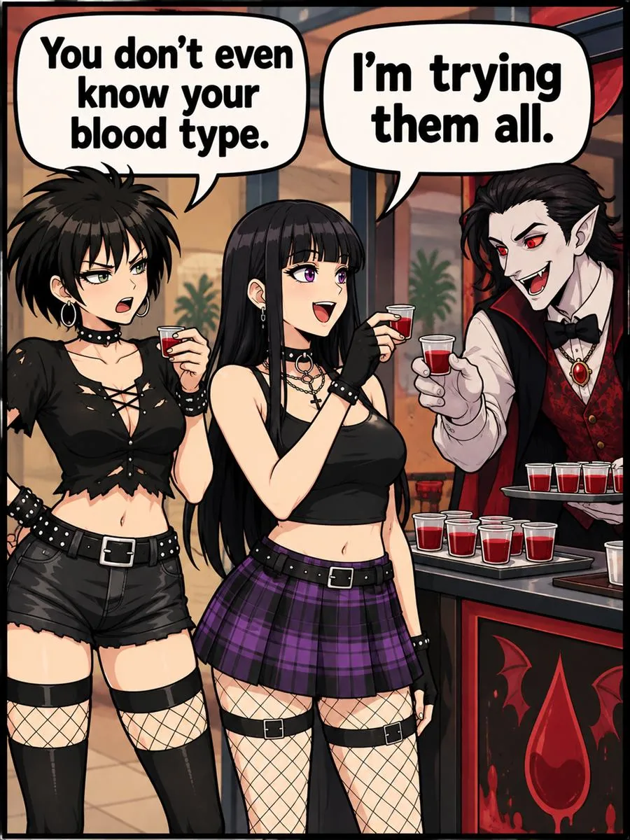 Mall Goth Massacre free samples comic
